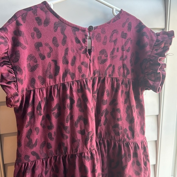 Art Class tiered leopard dress 5T - Picture 3 of 4